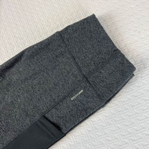 Mondetta Women's Medium Grey Vented Ankle Athletic Leggings Athleisure Stretch - Picture 2 of 10